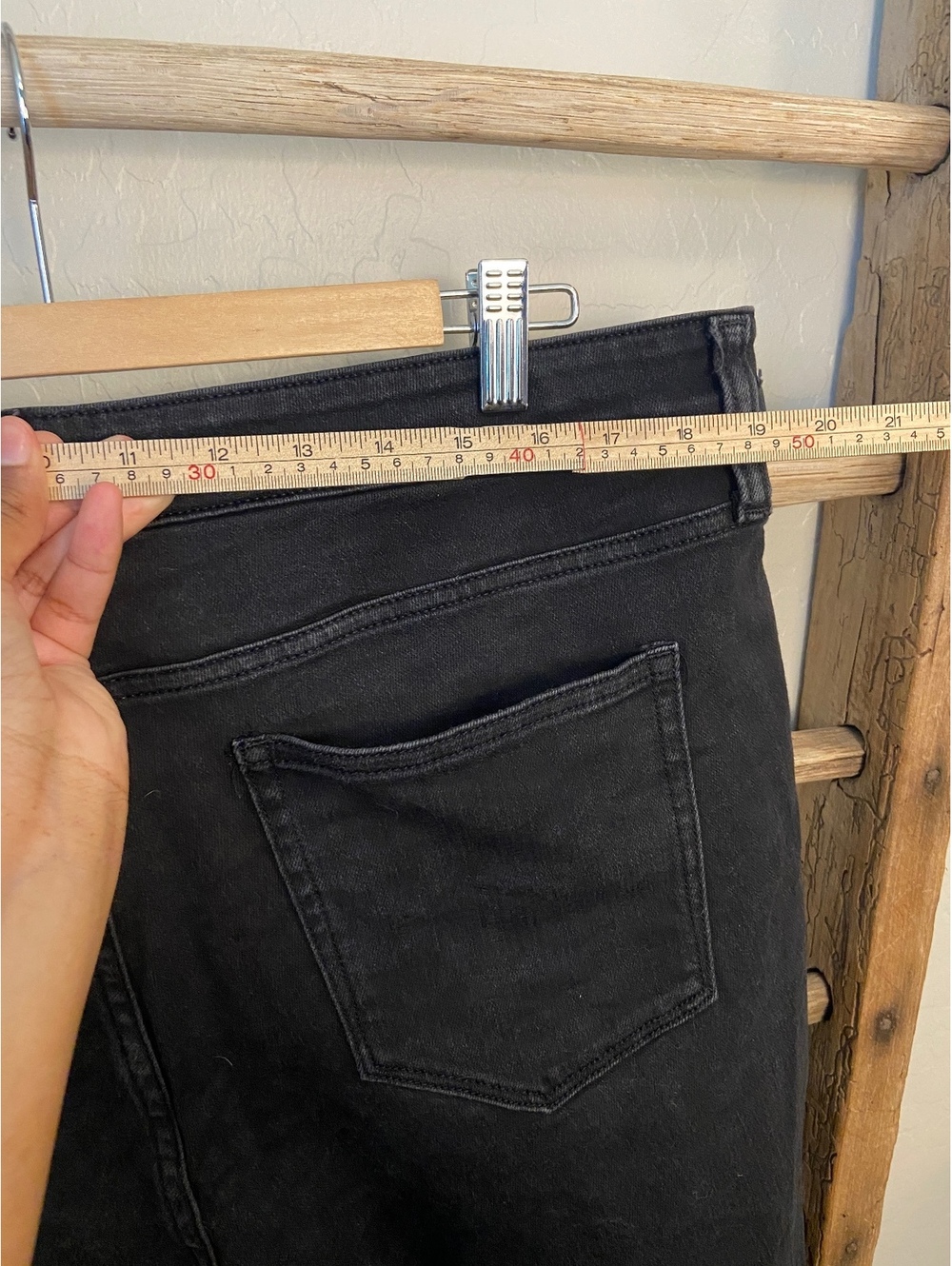 St. John's Bay Black Bermuda Shorts Size 16W - Picture 4 of 6